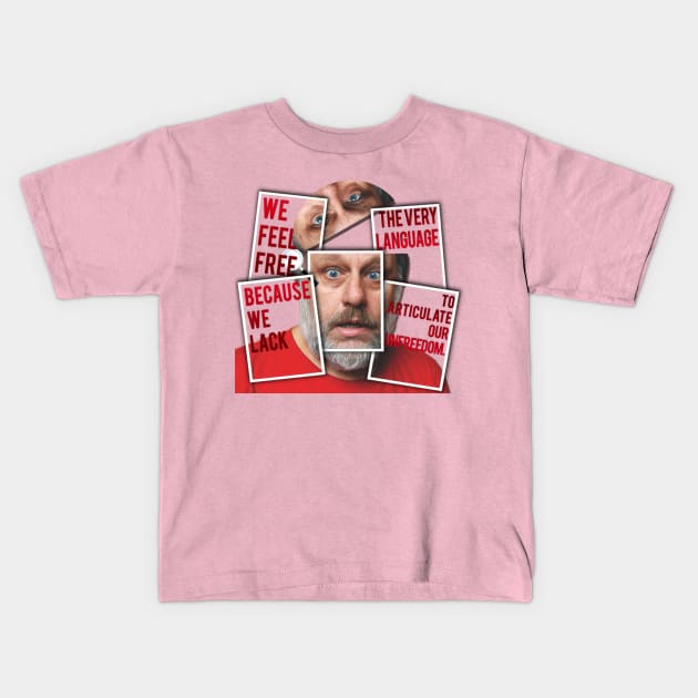 The Real of S.Zizek Kids T-Shirt by LanaBanana